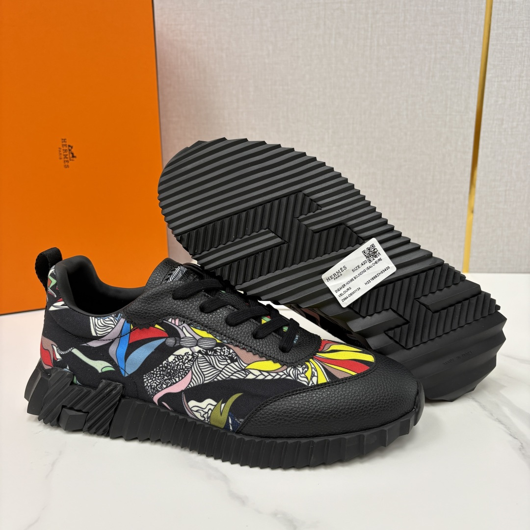 💋💍H家 Herme* 爱马-仕 新品Bouncing运动鞋 官方 9,700 有多种材质组合可选——细