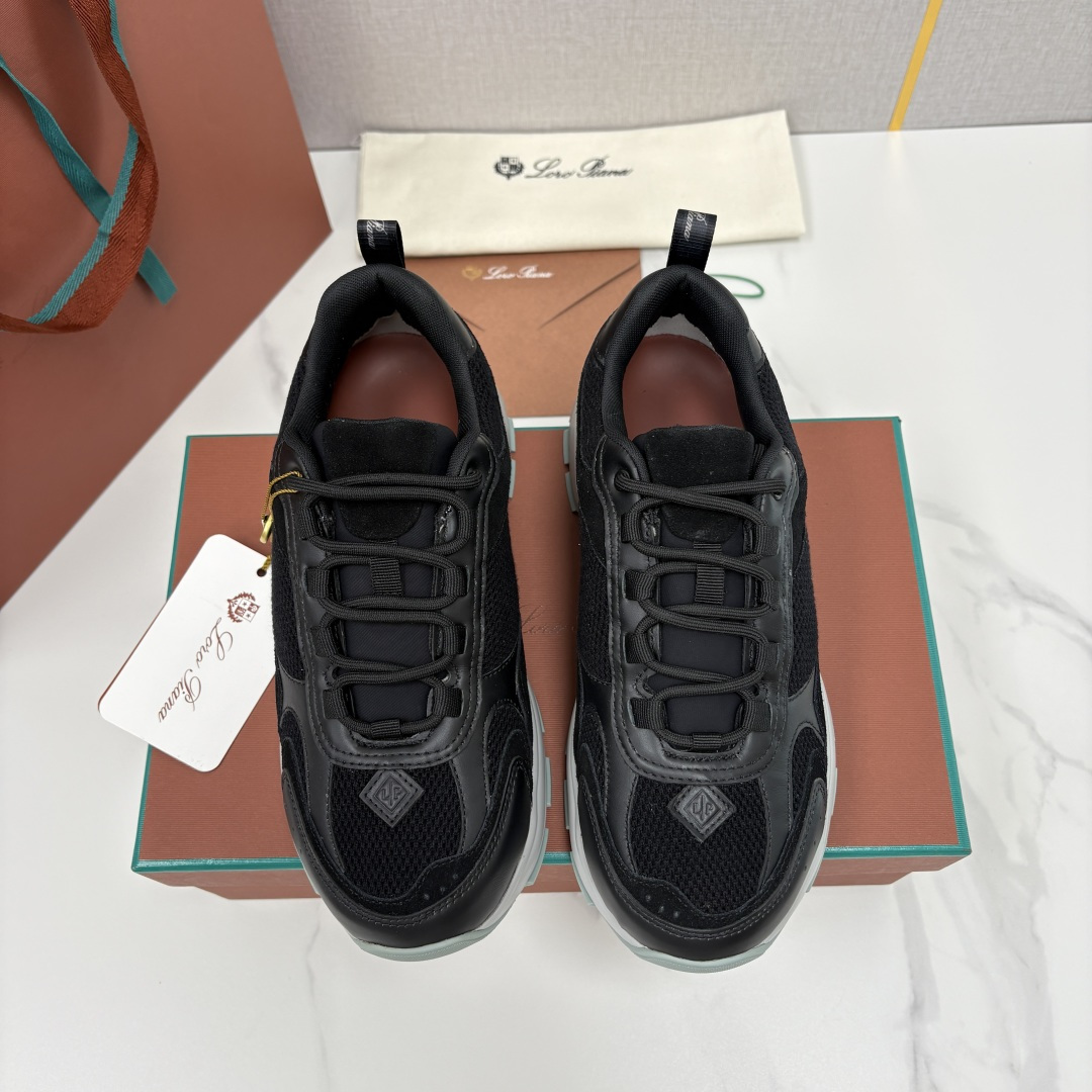 💋💍LP 家新品 Loro Pian* 诺悠*翩雅 Cairn Walk男士运动鞋老爹鞋 官方 8,20
