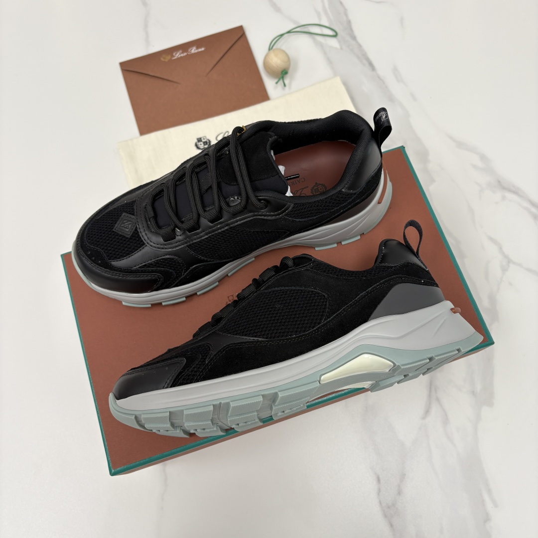 💋💍LP 家新品 Loro Pian* 诺悠*翩雅 Cairn Walk男士运动鞋老爹鞋 官方 8,20