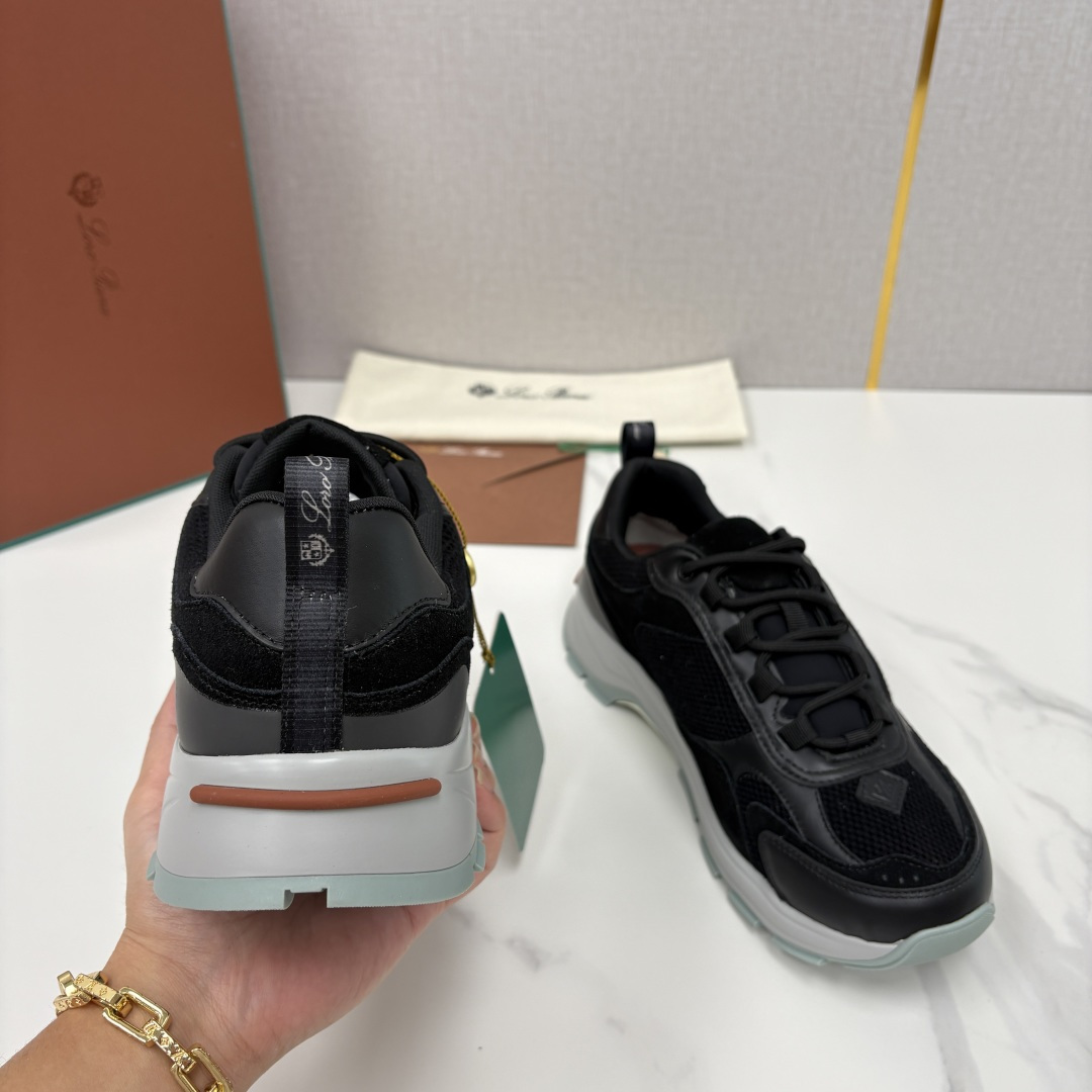 💋💍LP 家新品 Loro Pian* 诺悠*翩雅 Cairn Walk男士运动鞋老爹鞋 官方 8,20