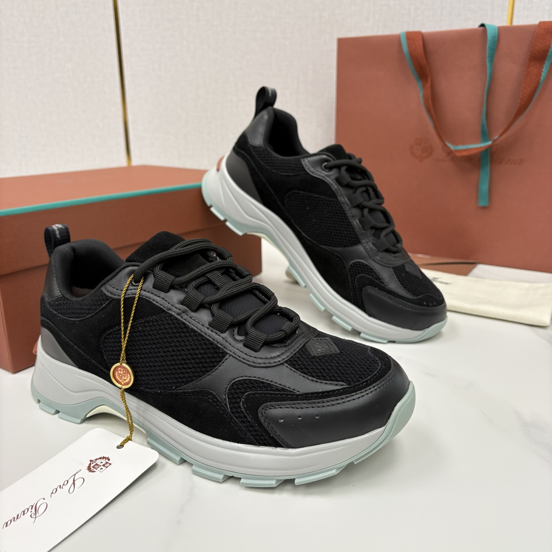 💋💍LP 家新品 Loro Pian* 诺悠*翩雅 Cairn Walk男士运动鞋老爹鞋 官方 8,20