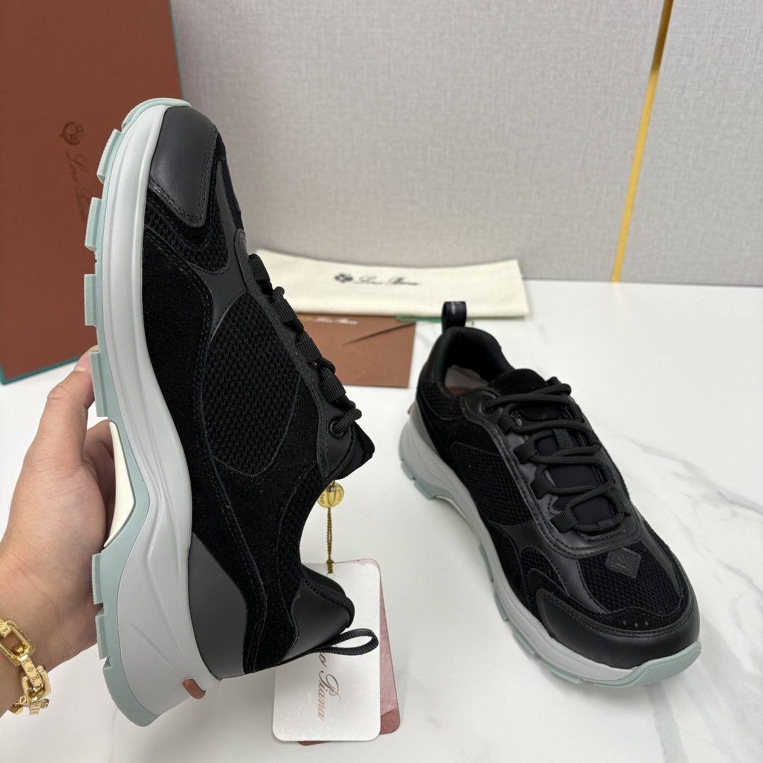 💋💍LP 家新品 Loro Pian* 诺悠*翩雅 Cairn Walk男士运动鞋老爹鞋 官方 8,20