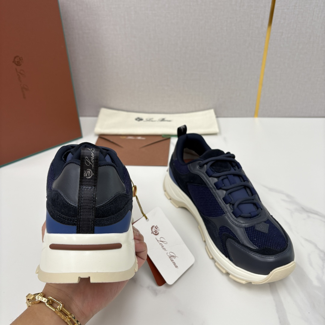 💋💍LP 家新品 Loro Pian* 诺悠*翩雅 Cairn Walk男士运动鞋老爹鞋 官方 8,20