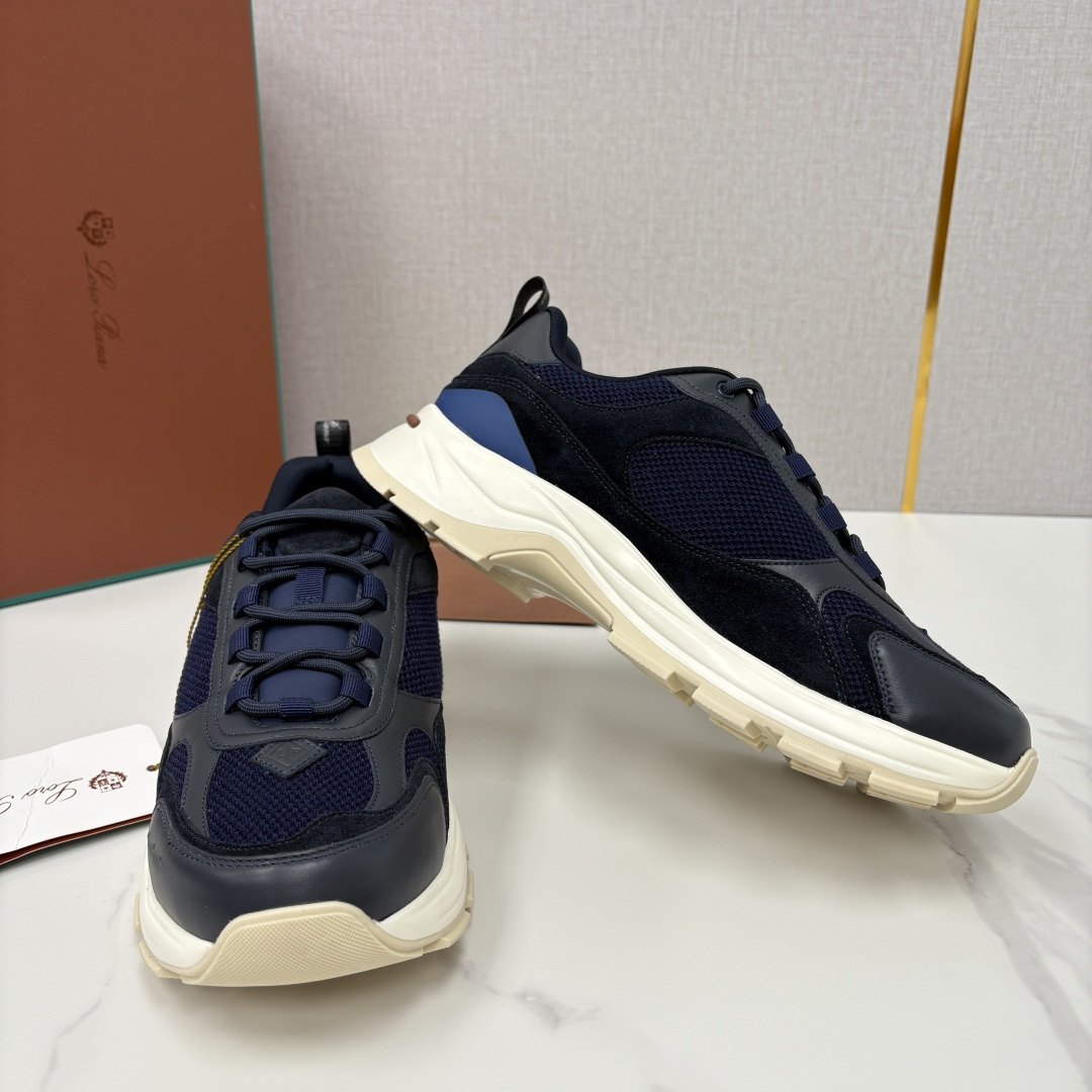 💋💍LP 家新品 Loro Pian* 诺悠*翩雅 Cairn Walk男士运动鞋老爹鞋 官方 8,20