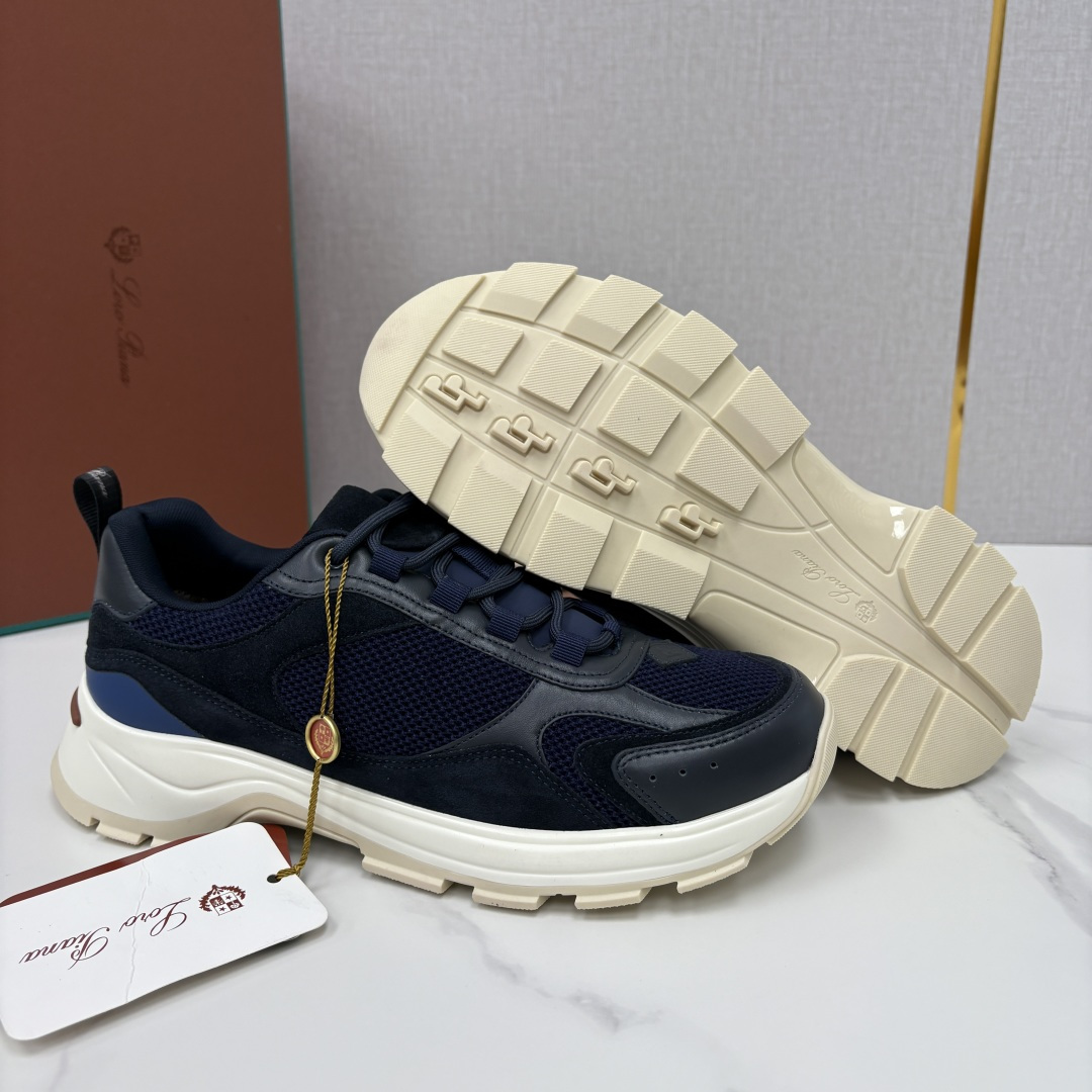 💋💍LP 家新品 Loro Pian* 诺悠*翩雅 Cairn Walk男士运动鞋老爹鞋 官方 8,20