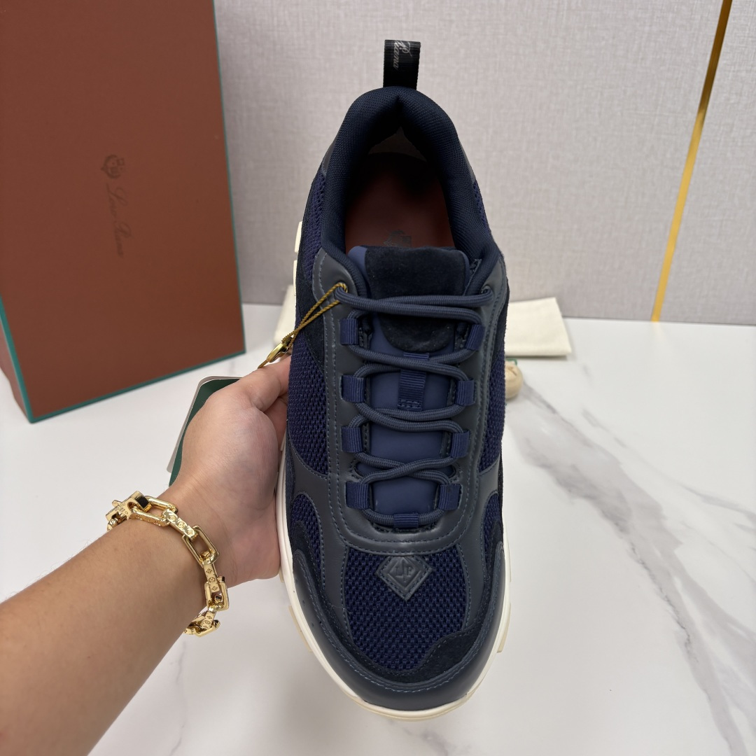 💋💍LP 家新品 Loro Pian* 诺悠*翩雅 Cairn Walk男士运动鞋老爹鞋 官方 8,20