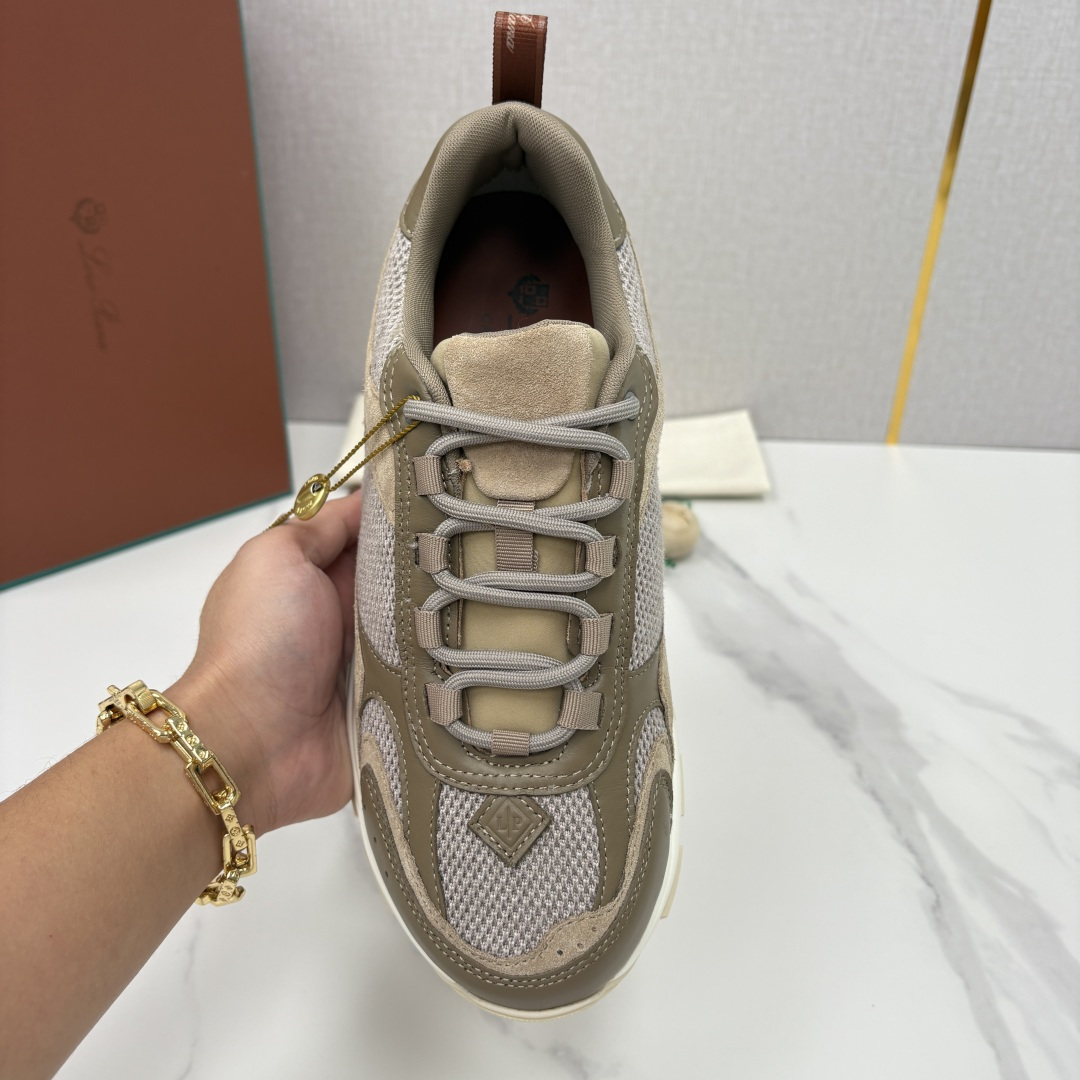 💋💍LP 家新品 Loro Pian* 诺悠*翩雅 Cairn Walk男士运动鞋老爹鞋 官方 8,20