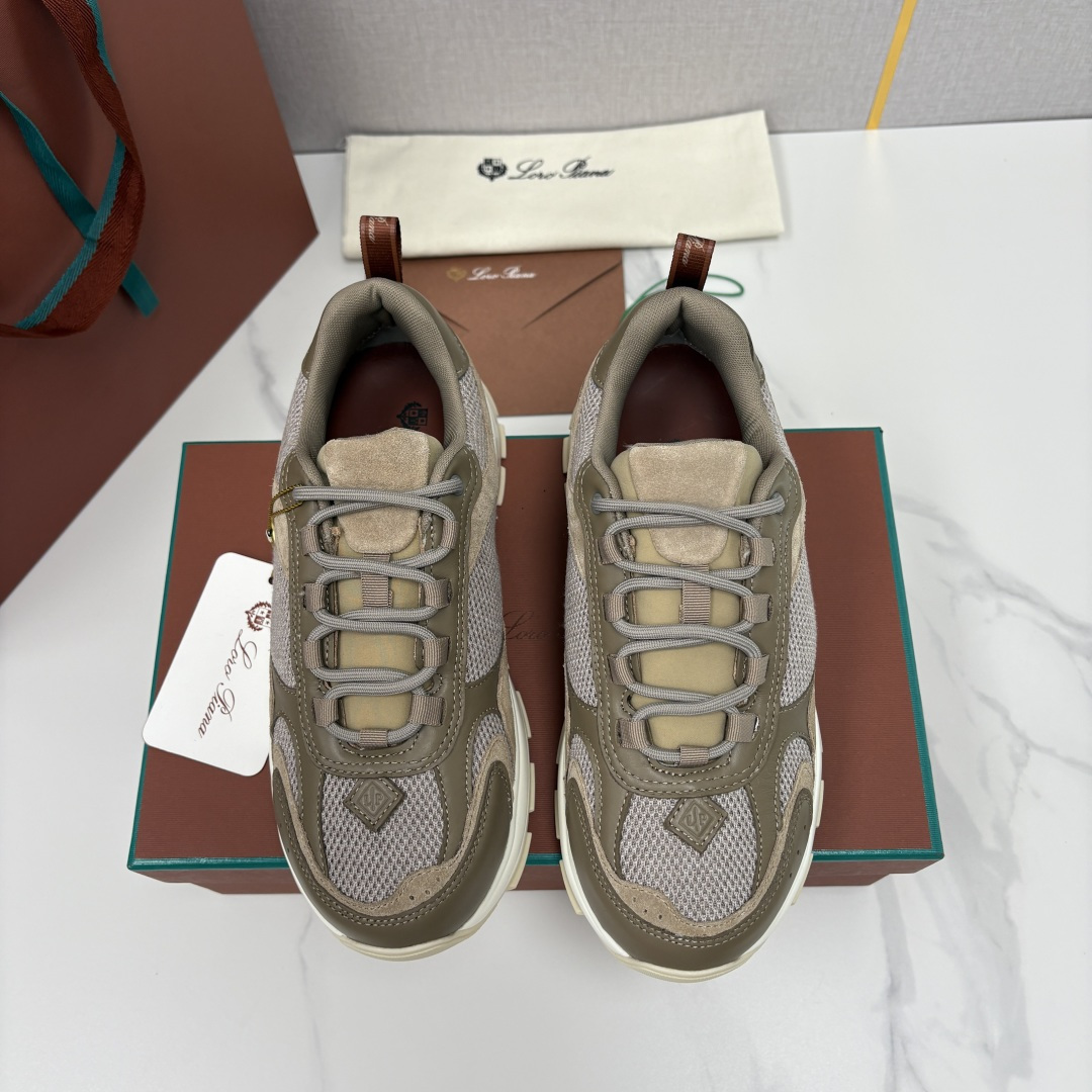 💋💍LP 家新品 Loro Pian* 诺悠*翩雅 Cairn Walk男士运动鞋老爹鞋 官方 8,20