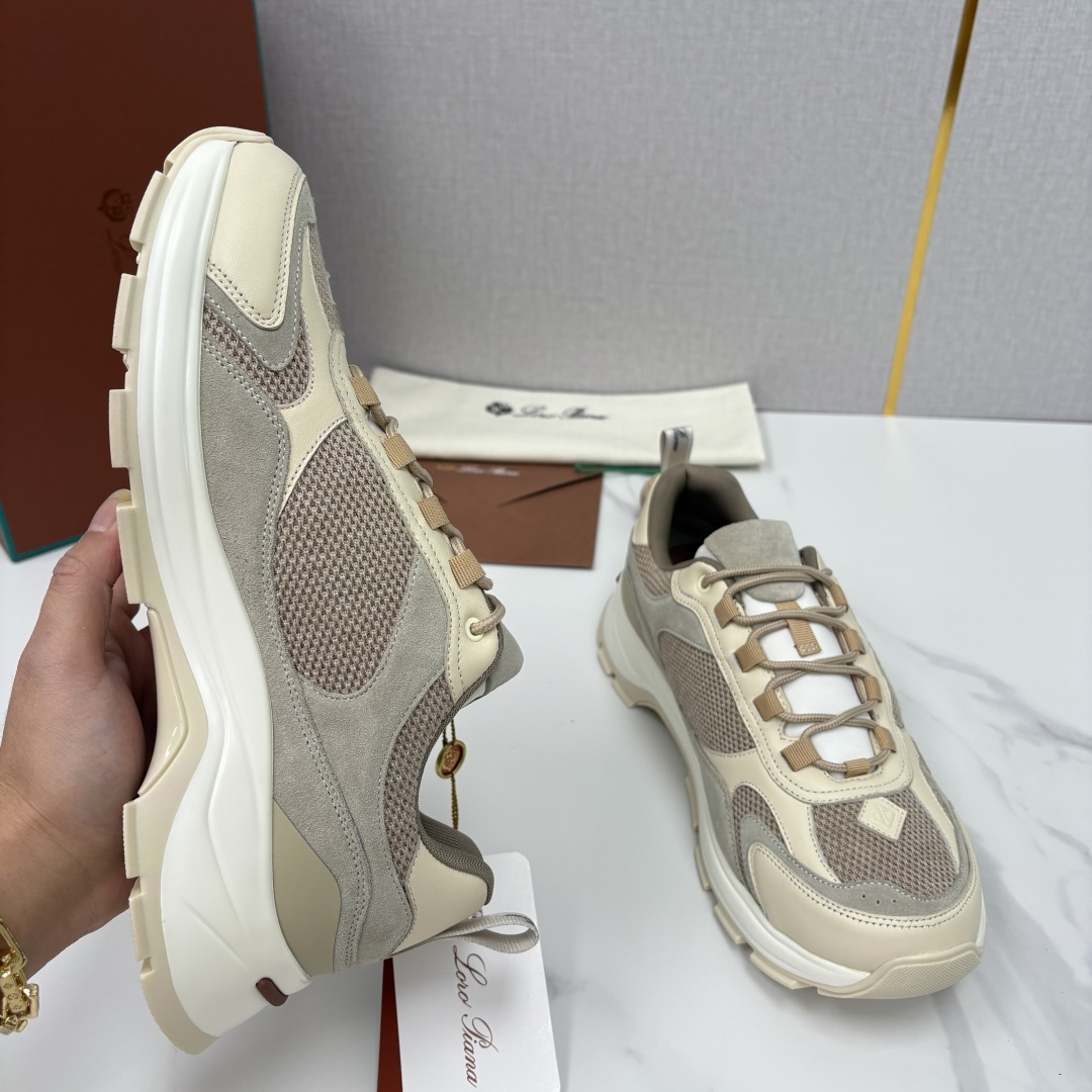 💋💍LP 家新品 Loro Pian* 诺悠*翩雅 Cairn Walk男士运动鞋老爹鞋 官方 8,20