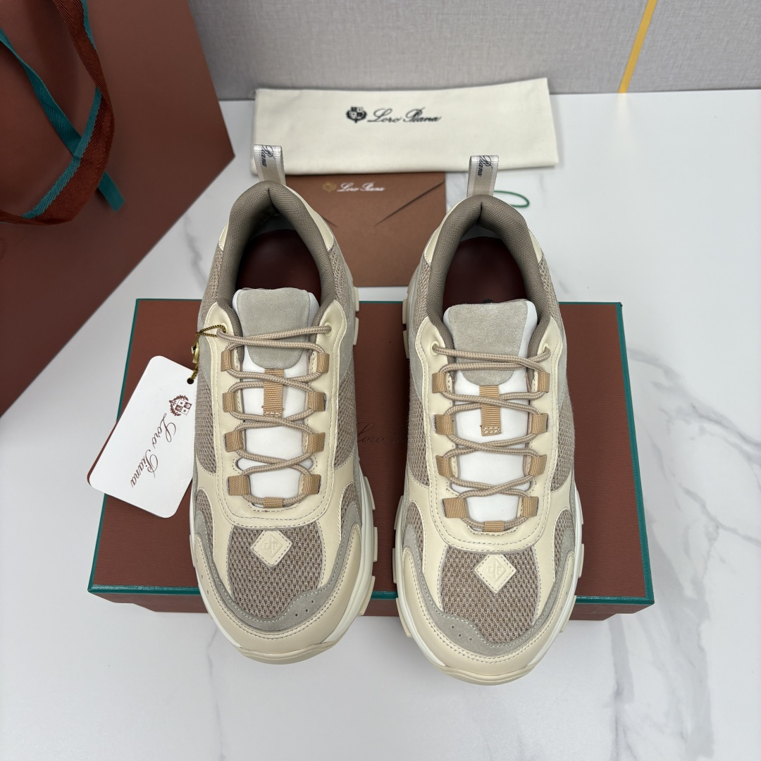 💋💍LP 家新品 Loro Pian* 诺悠*翩雅 Cairn Walk男士运动鞋老爹鞋 官方 8,20