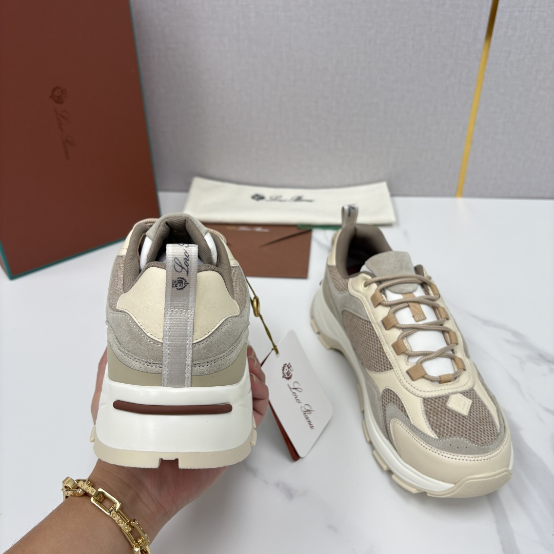 💋💍LP 家新品 Loro Pian* 诺悠*翩雅 Cairn Walk男士运动鞋老爹鞋 官方 8,20