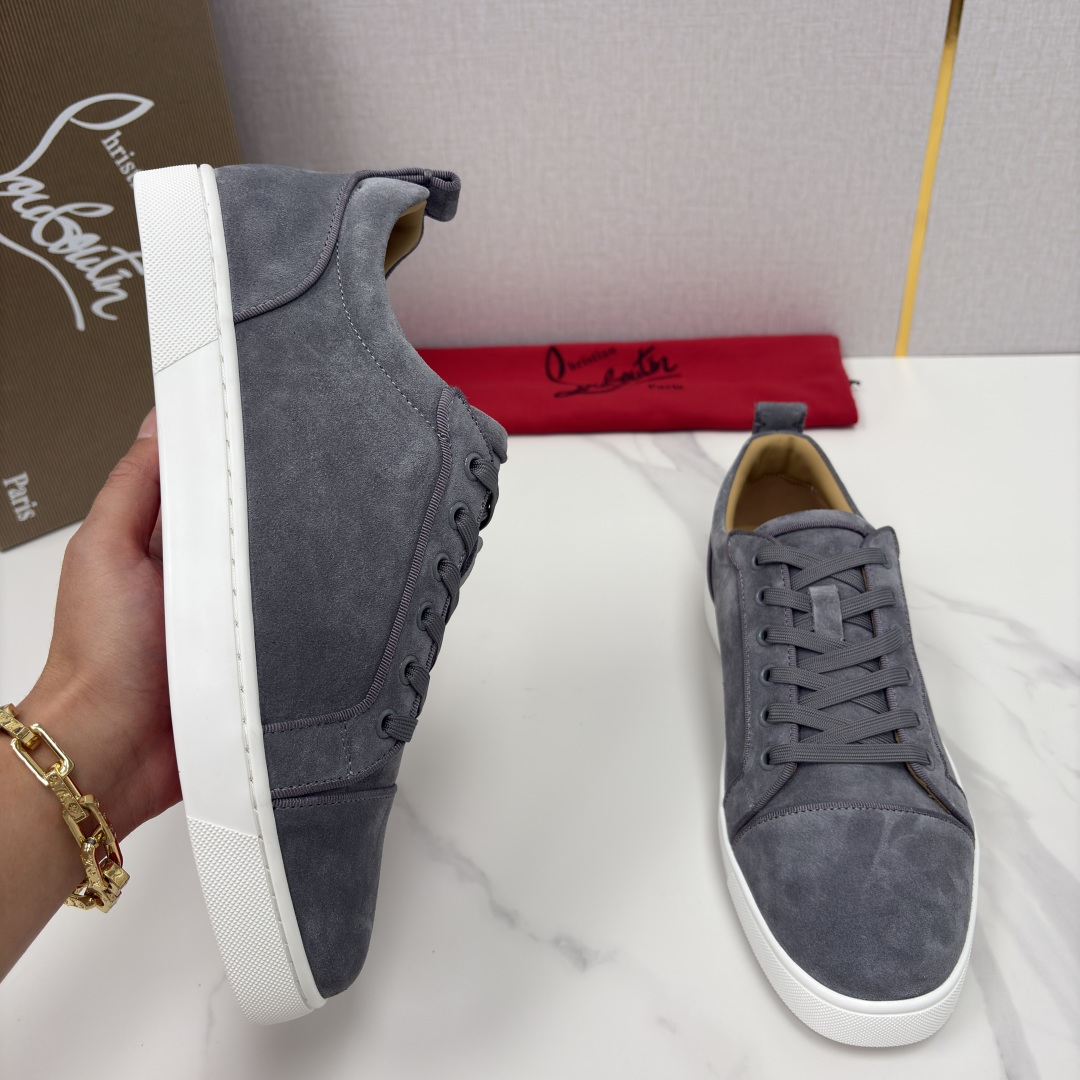💋💍CL家官方同步新品 🆑Christia* Loubouti*（红底鞋） 男士运动鞋休闲鞋板鞋系列 低