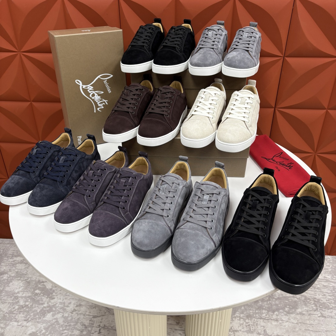 💋💍CL家官方同步新品 🆑Christia* Loubouti*（红底鞋） 男士运动鞋休闲鞋板鞋系列 低