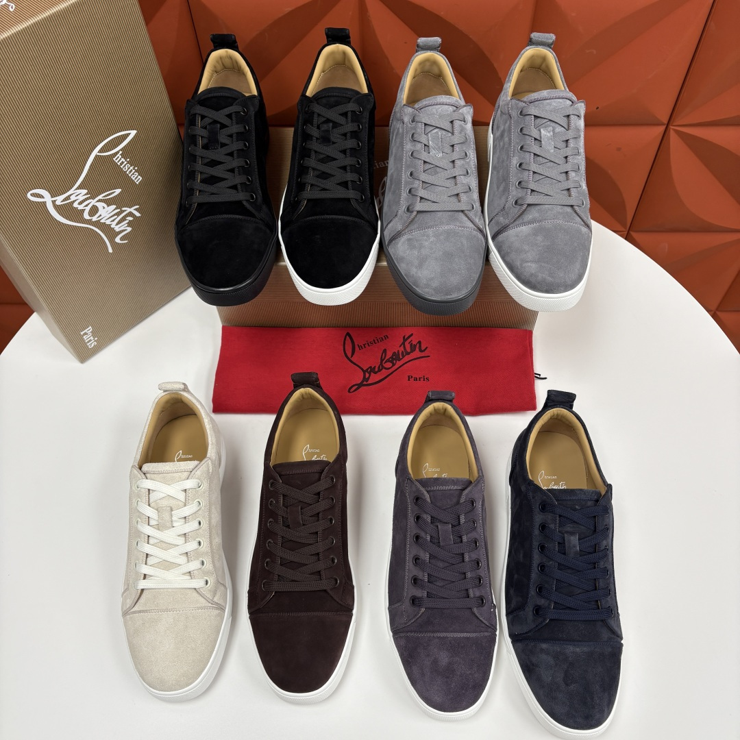 💋💍CL家官方同步新品 🆑Christia* Loubouti*（红底鞋） 男士运动鞋休闲鞋板鞋系列 低