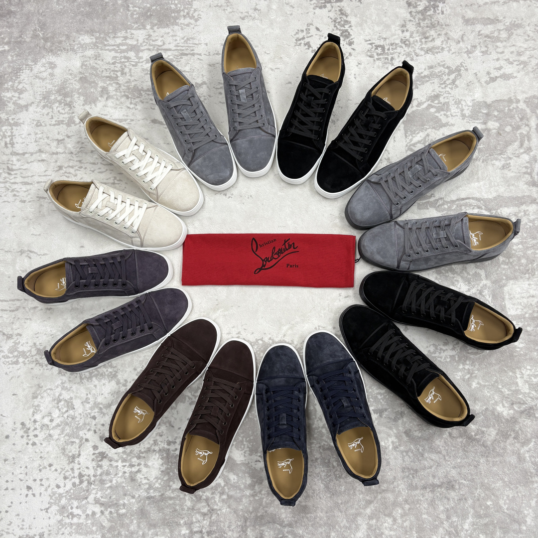 💋💍CL家官方同步新品 🆑Christia* Loubouti*（红底鞋） 男士运动鞋休闲鞋板鞋系列 低