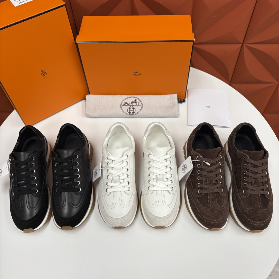 💋💍H家 Herme* 爱马-仕 新品上架 Libera运动鞋 官方 10,450 这款运动鞋以精湛工艺
