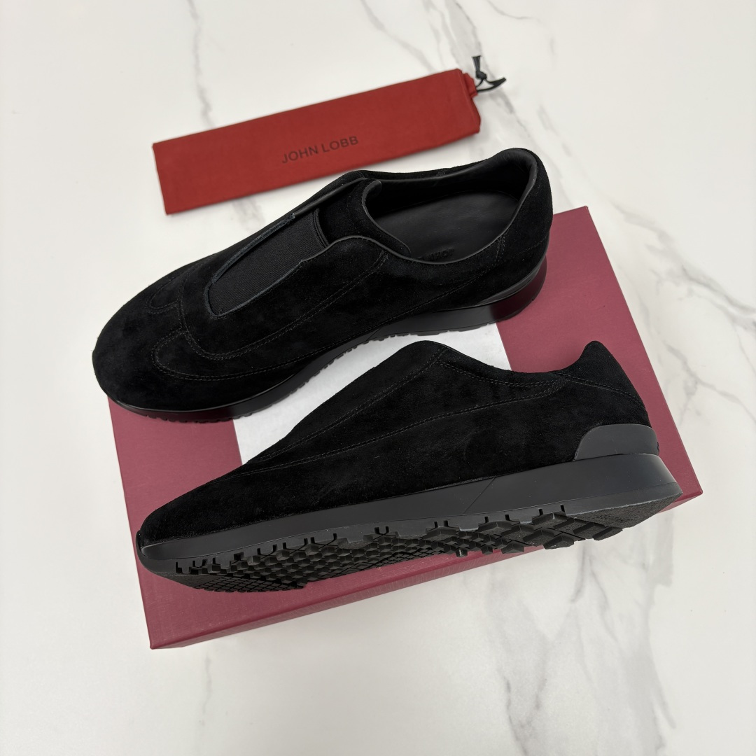 💋💍JL家新品 John Lobb Pace 无鞋带休闲鞋男士轻奢运动鞋 官方 10,800 作为爱马-