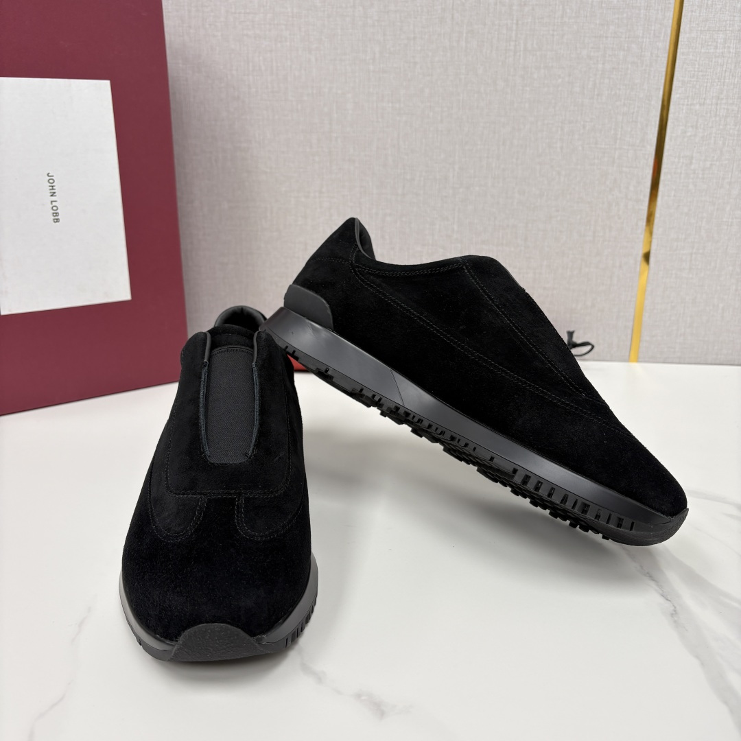 💋💍JL家新品 John Lobb Pace 无鞋带休闲鞋男士轻奢运动鞋 官方 10,800 作为爱马-