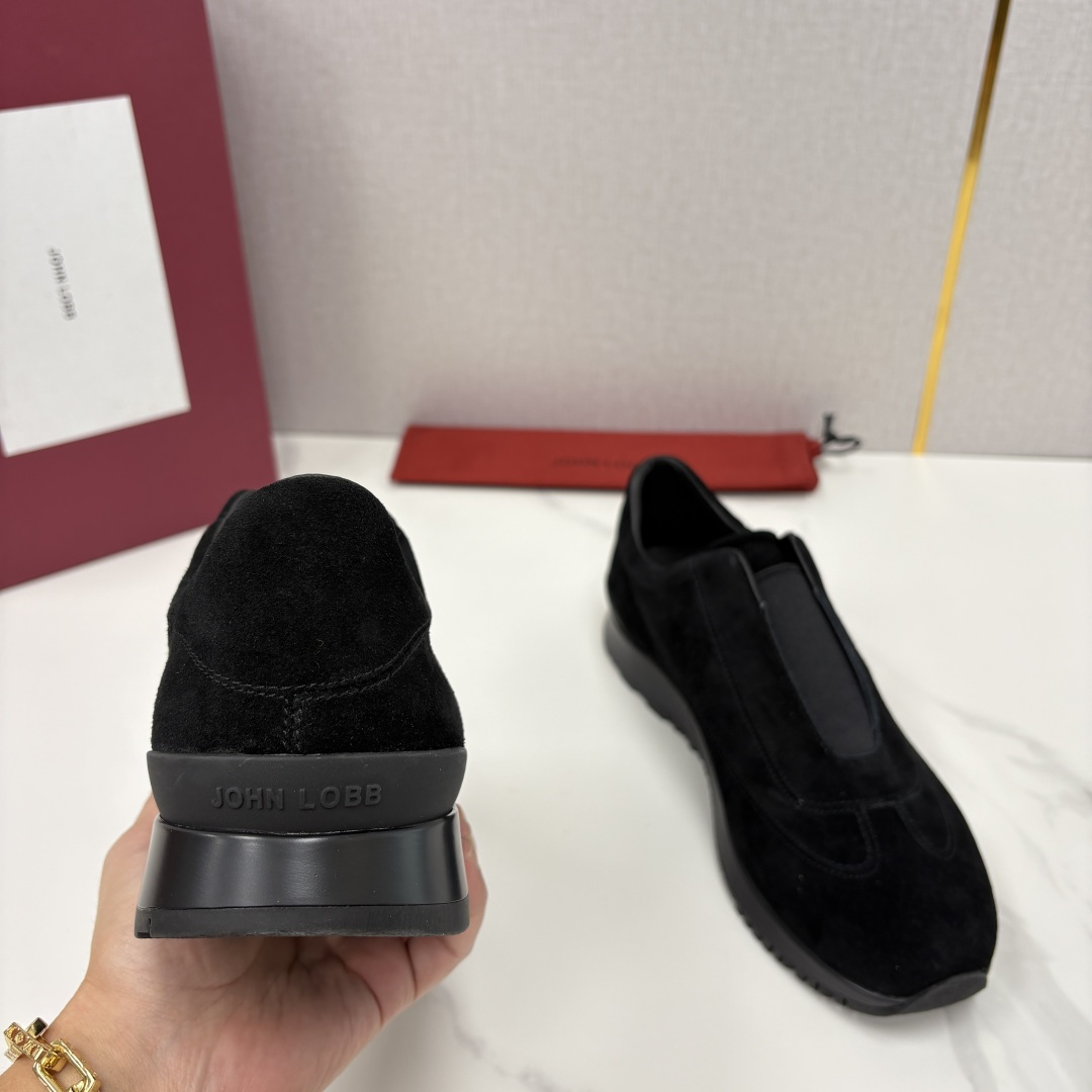 💋💍JL家新品 John Lobb Pace 无鞋带休闲鞋男士轻奢运动鞋 官方 10,800 作为爱马-