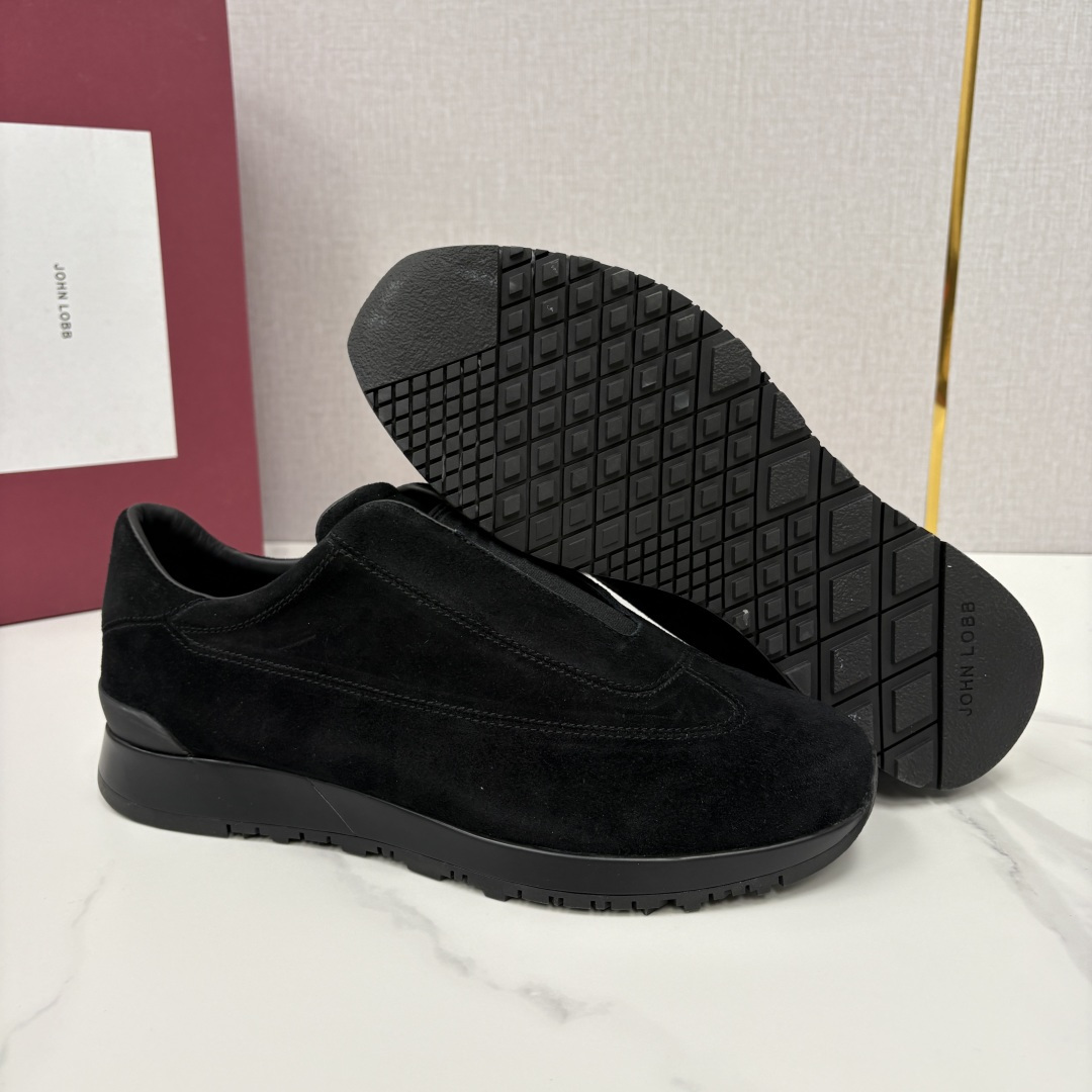 💋💍JL家新品 John Lobb Pace 无鞋带休闲鞋男士轻奢运动鞋 官方 10,800 作为爱马-