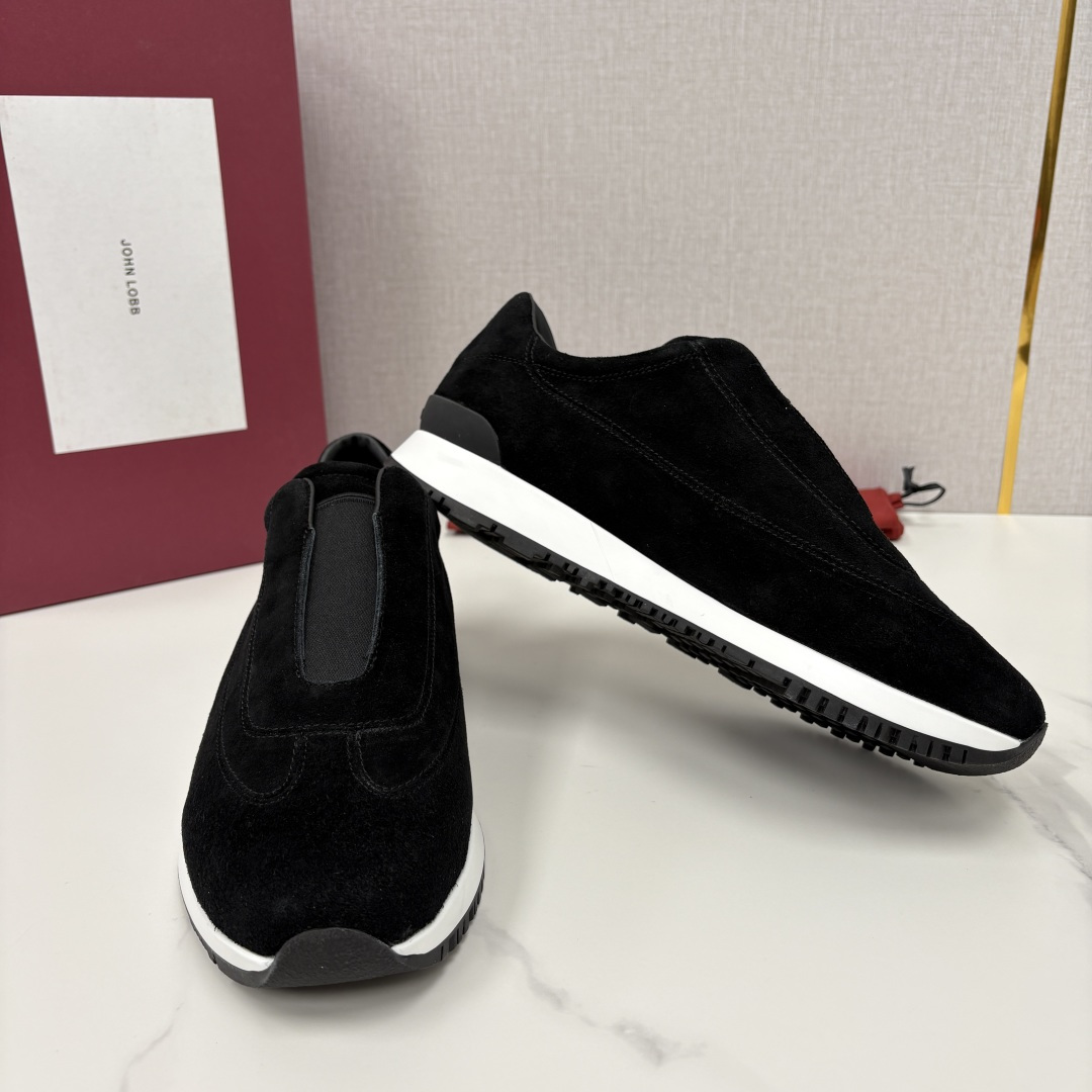 💋💍JL家新品 John Lobb Pace 无鞋带休闲鞋男士轻奢运动鞋 官方 10,800 作为爱马-