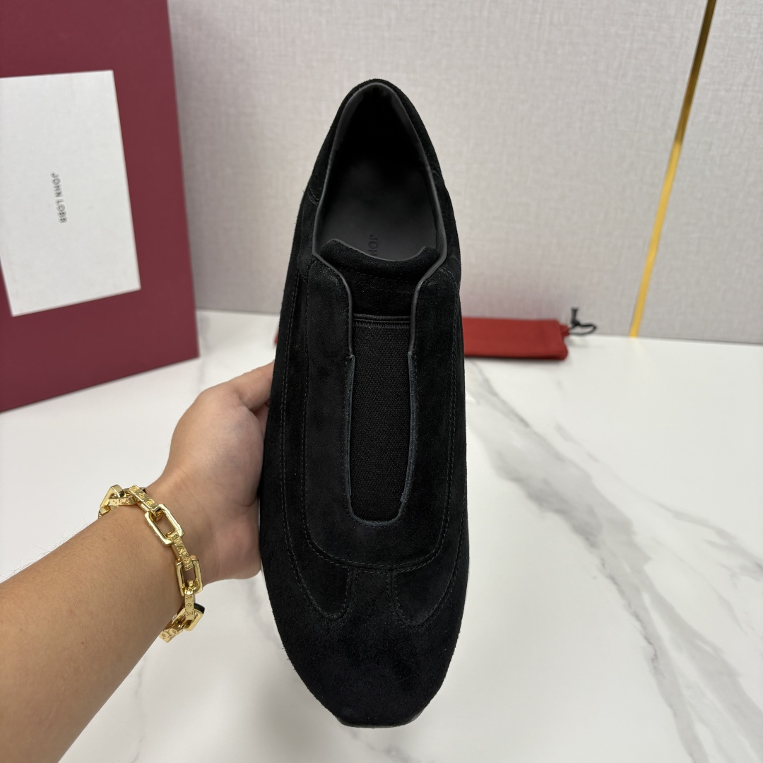 💋💍JL家新品 John Lobb Pace 无鞋带休闲鞋男士轻奢运动鞋 官方 10,800 作为爱马-