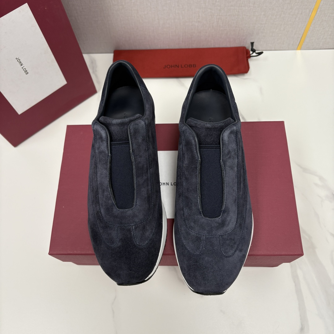 💋💍JL家新品 John Lobb Pace 无鞋带休闲鞋男士轻奢运动鞋 官方 10,800 作为爱马-