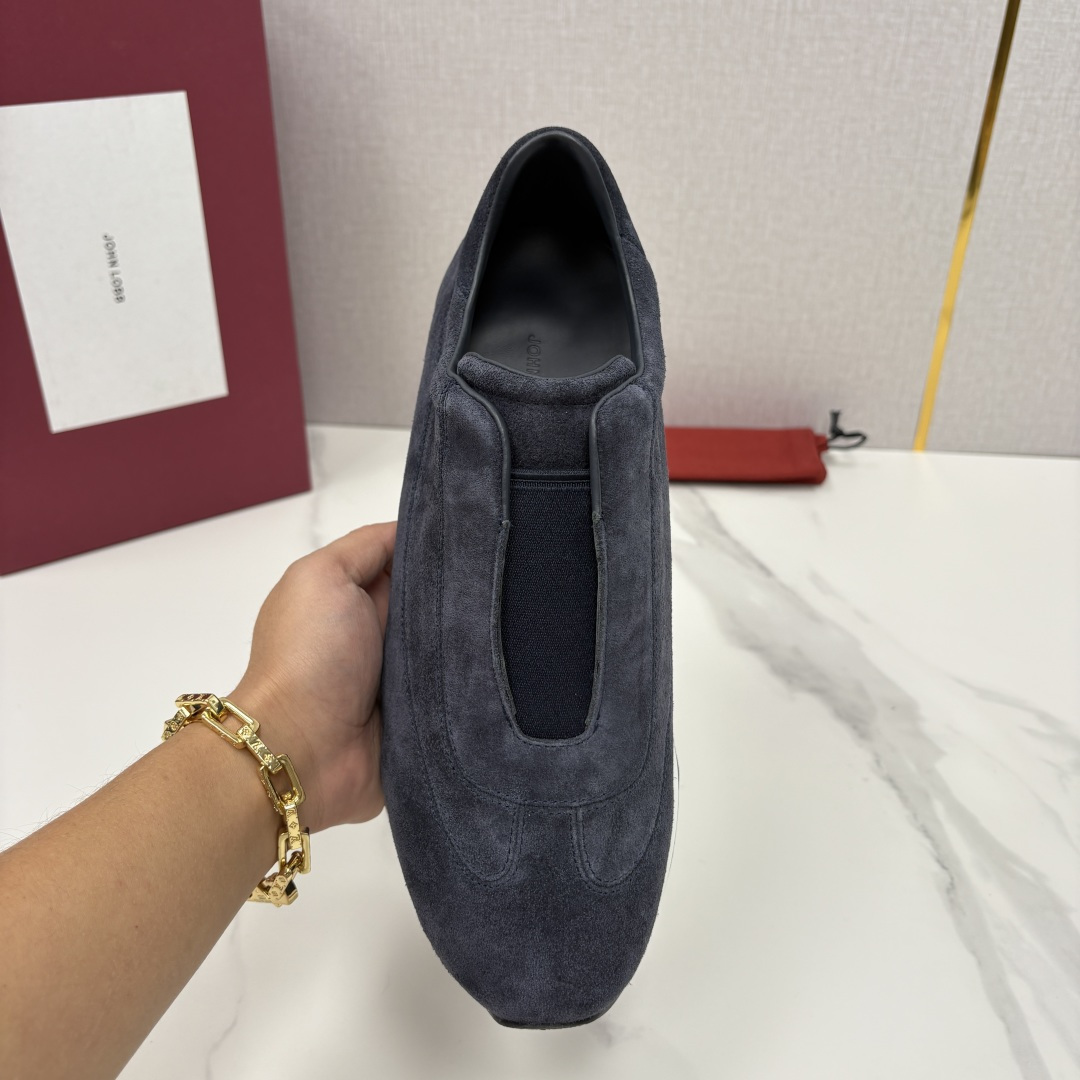 💋💍JL家新品 John Lobb Pace 无鞋带休闲鞋男士轻奢运动鞋 官方 10,800 作为爱马-