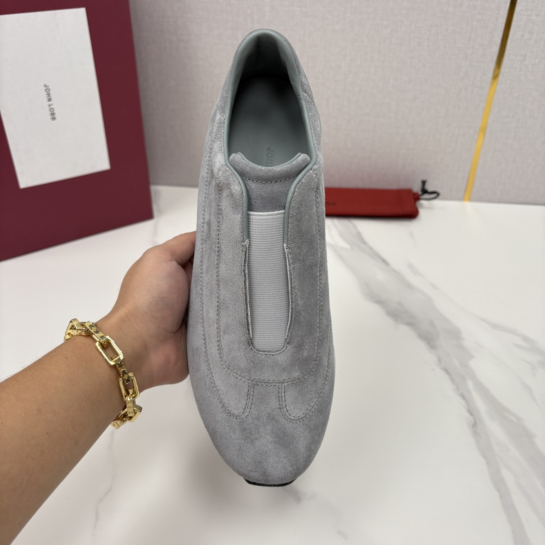 💋💍JL家新品 John Lobb Pace 无鞋带休闲鞋男士轻奢运动鞋 官方 10,800 作为爱马-