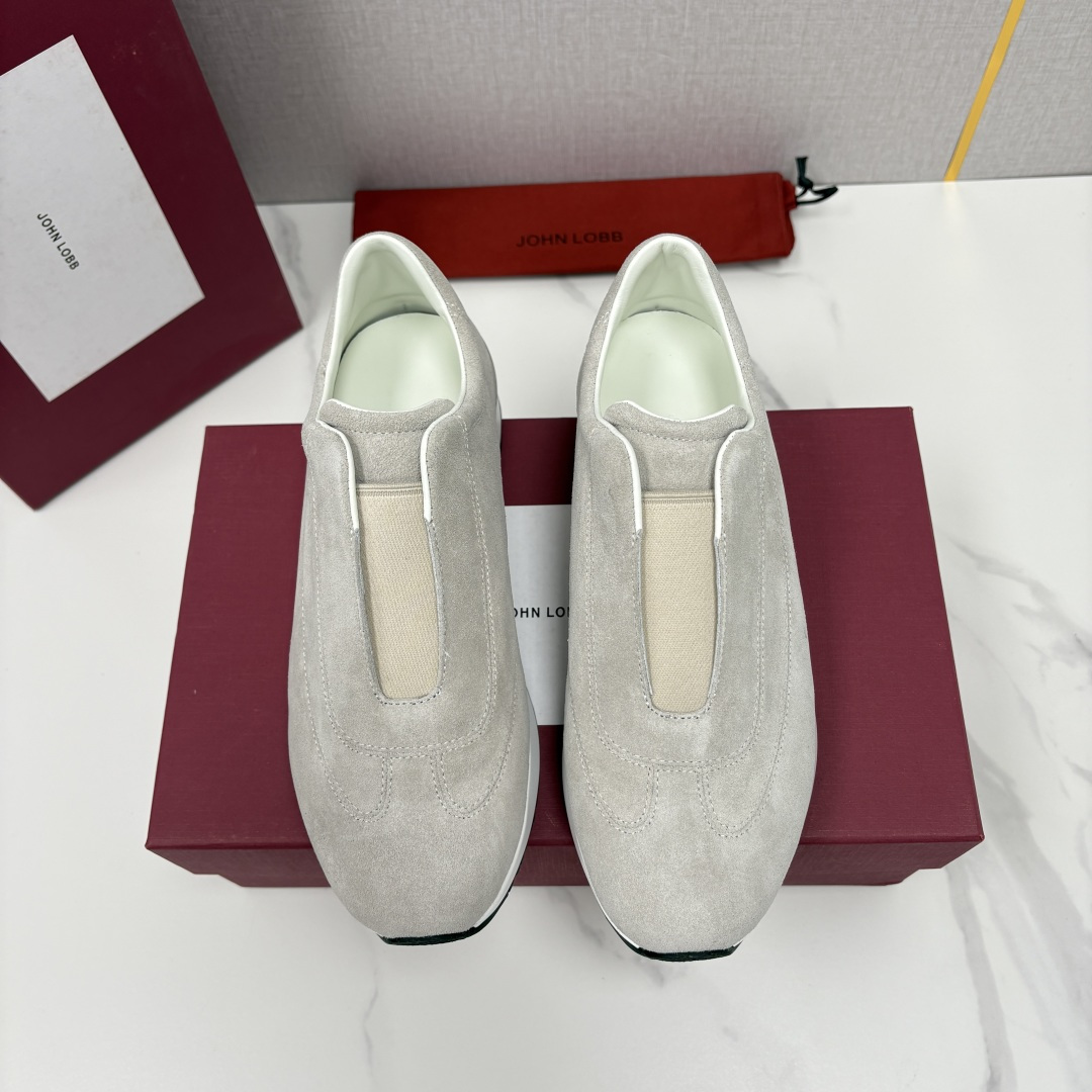 💋💍JL家新品 John Lobb Pace 无鞋带休闲鞋男士轻奢运动鞋 官方 10,800 作为爱马-
