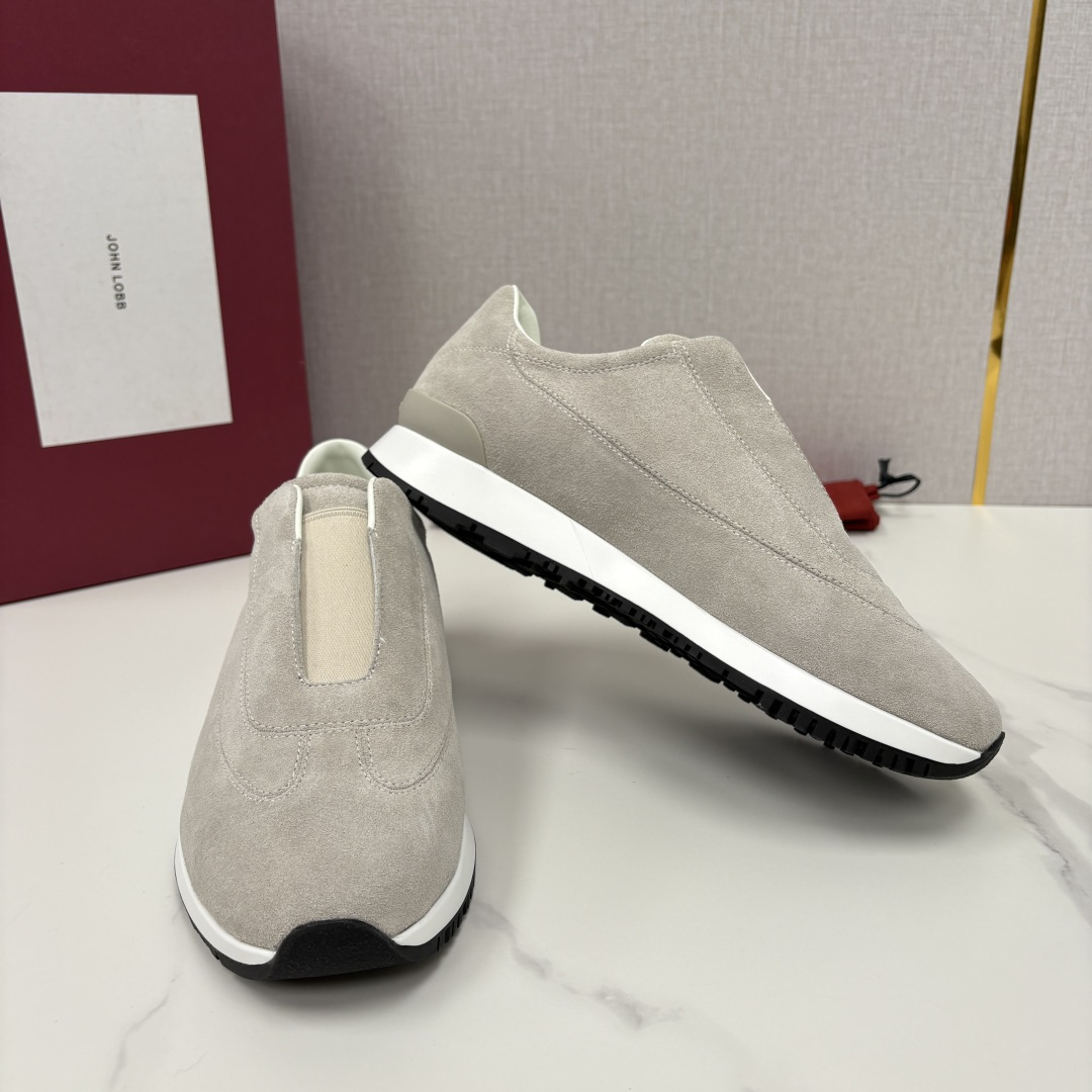 💋💍JL家新品 John Lobb Pace 无鞋带休闲鞋男士轻奢运动鞋 官方 10,800 作为爱马-