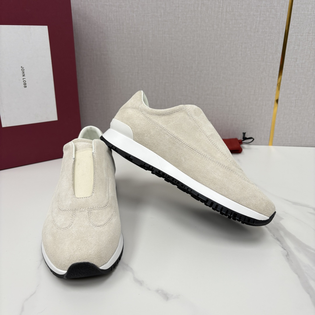 💋💍JL家新品 John Lobb Pace 无鞋带休闲鞋男士轻奢运动鞋 官方 10,800 作为爱马-