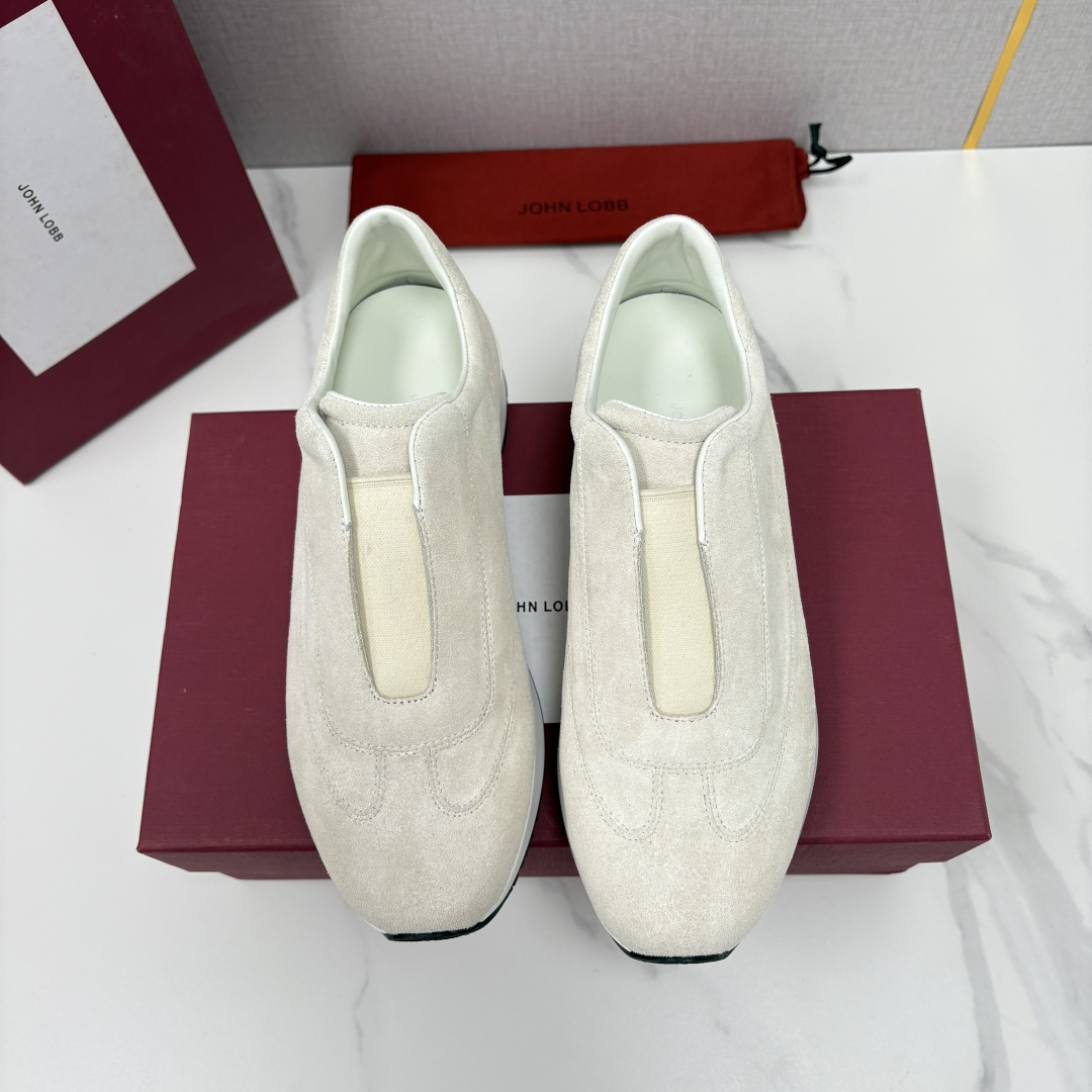 💋💍JL家新品 John Lobb Pace 无鞋带休闲鞋男士轻奢运动鞋 官方 10,800 作为爱马-