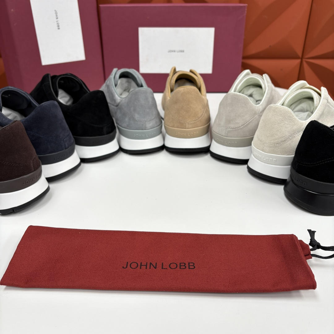 💋💍JL家新品 John Lobb Pace 无鞋带休闲鞋男士轻奢运动鞋 官方 10,800 作为爱马-