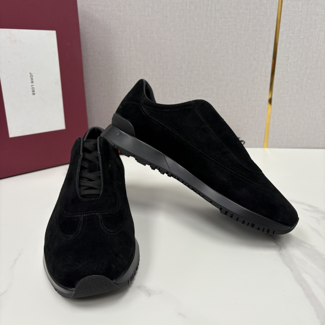 💋💍JL家新品 John Lobb 休闲鞋男士轻奢运动鞋 官方 10,300 作为爱马-仕旗下顶级鞋履品