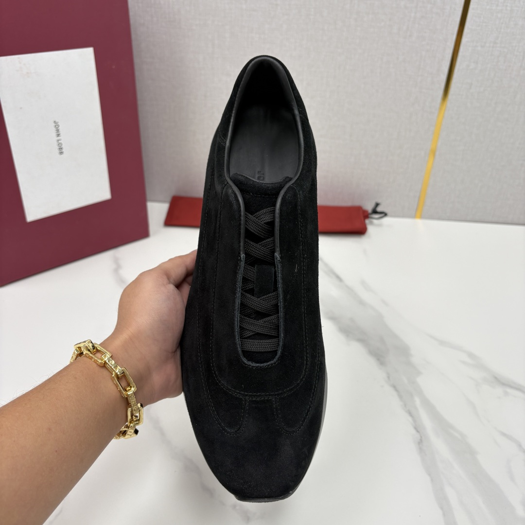💋💍JL家新品 John Lobb 休闲鞋男士轻奢运动鞋 官方 10,300 作为爱马-仕旗下顶级鞋履品