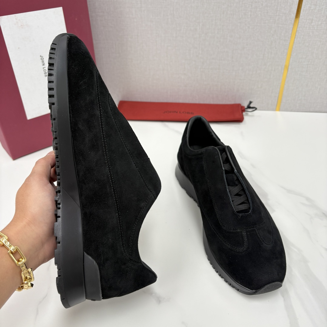 💋💍JL家新品 John Lobb 休闲鞋男士轻奢运动鞋 官方 10,300 作为爱马-仕旗下顶级鞋履品