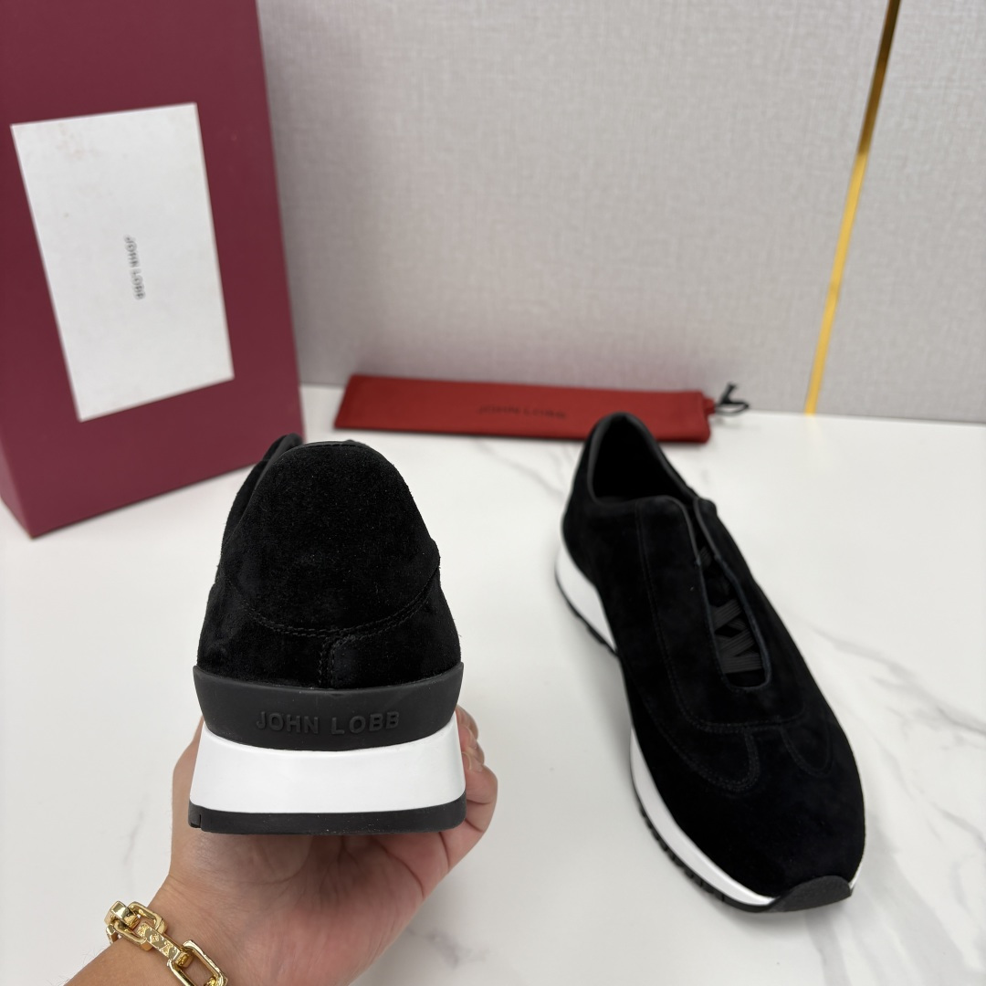 💋💍JL家新品 John Lobb 休闲鞋男士轻奢运动鞋 官方 10,300 作为爱马-仕旗下顶级鞋履品