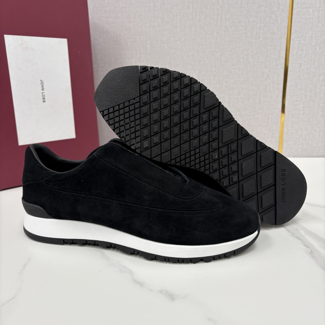 💋💍JL家新品 John Lobb 休闲鞋男士轻奢运动鞋 官方 10,300 作为爱马-仕旗下顶级鞋履品