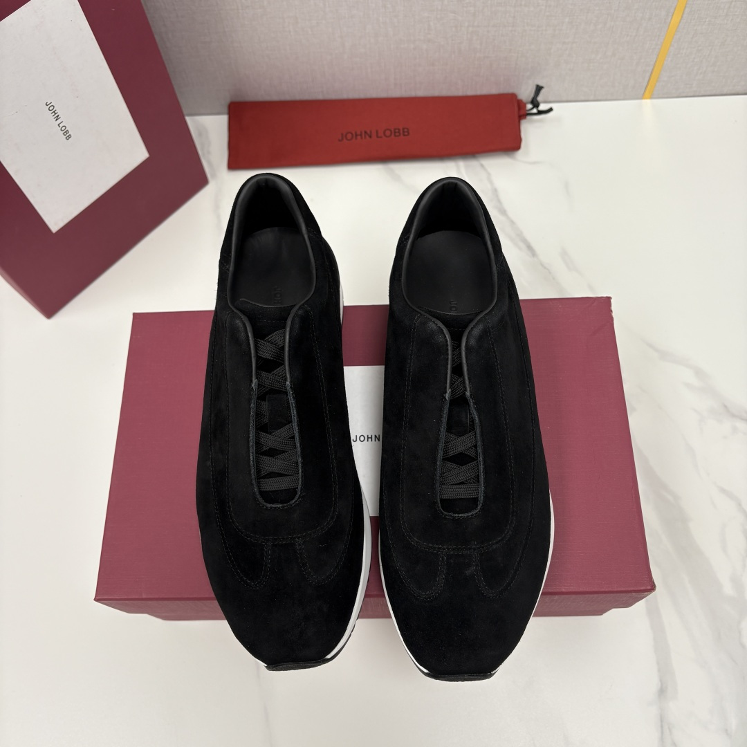 💋💍JL家新品 John Lobb 休闲鞋男士轻奢运动鞋 官方 10,300 作为爱马-仕旗下顶级鞋履品