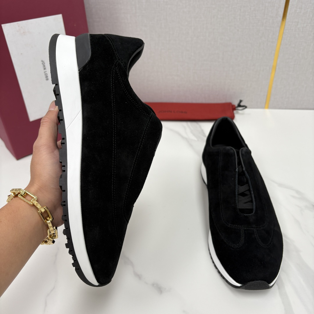 💋💍JL家新品 John Lobb 休闲鞋男士轻奢运动鞋 官方 10,300 作为爱马-仕旗下顶级鞋履品