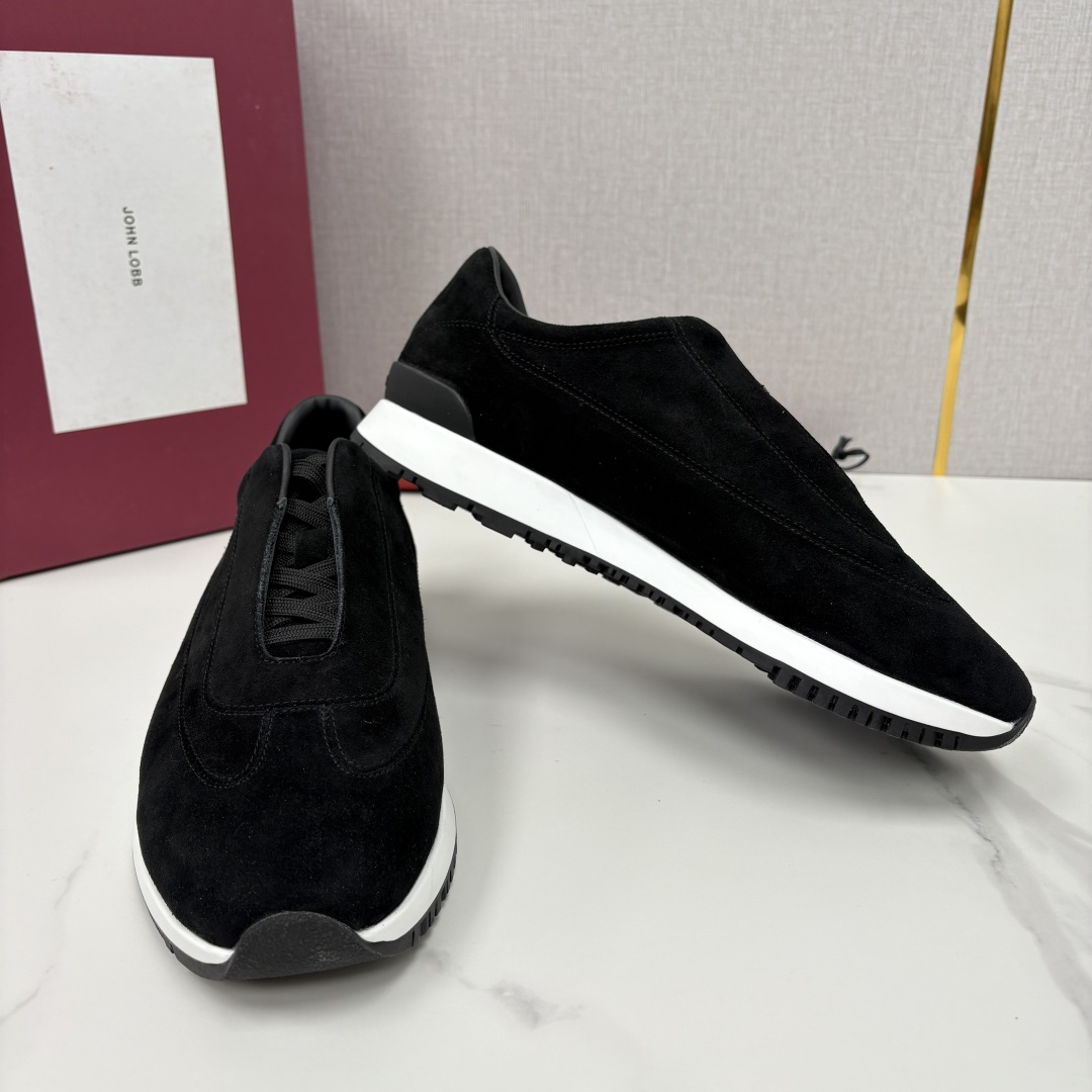 💋💍JL家新品 John Lobb 休闲鞋男士轻奢运动鞋 官方 10,300 作为爱马-仕旗下顶级鞋履品