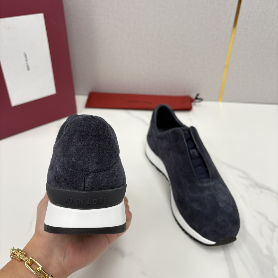 💋💍JL家新品 John Lobb 休闲鞋男士轻奢运动鞋 官方 10,300 作为爱马-仕旗下顶级鞋履品