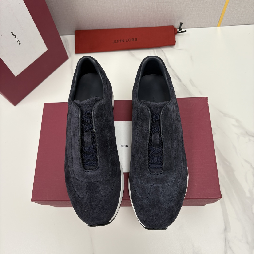 💋💍JL家新品 John Lobb 休闲鞋男士轻奢运动鞋 官方 10,300 作为爱马-仕旗下顶级鞋履品