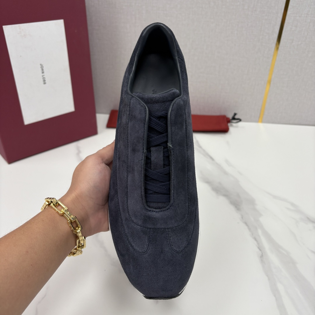 💋💍JL家新品 John Lobb 休闲鞋男士轻奢运动鞋 官方 10,300 作为爱马-仕旗下顶级鞋履品