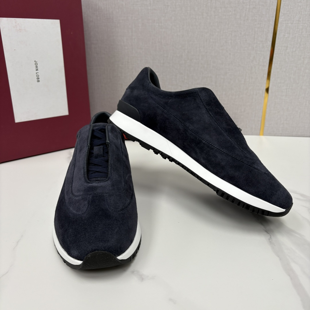 💋💍JL家新品 John Lobb 休闲鞋男士轻奢运动鞋 官方 10,300 作为爱马-仕旗下顶级鞋履品