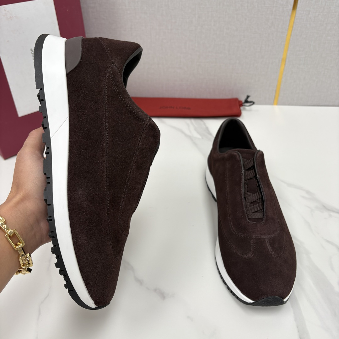 💋💍JL家新品 John Lobb 休闲鞋男士轻奢运动鞋 官方 10,300 作为爱马-仕旗下顶级鞋履品