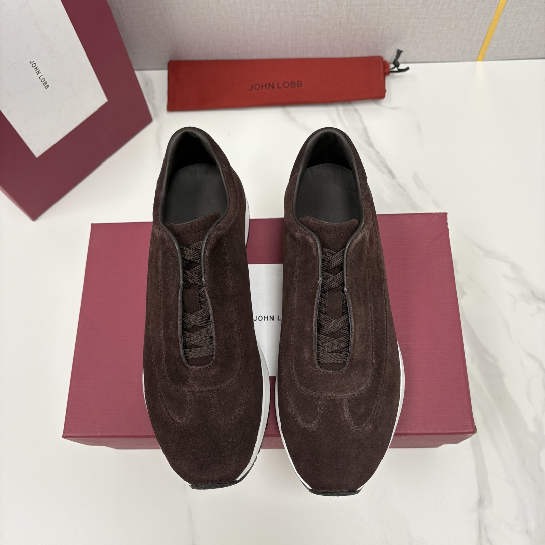 💋💍JL家新品 John Lobb 休闲鞋男士轻奢运动鞋 官方 10,300 作为爱马-仕旗下顶级鞋履品