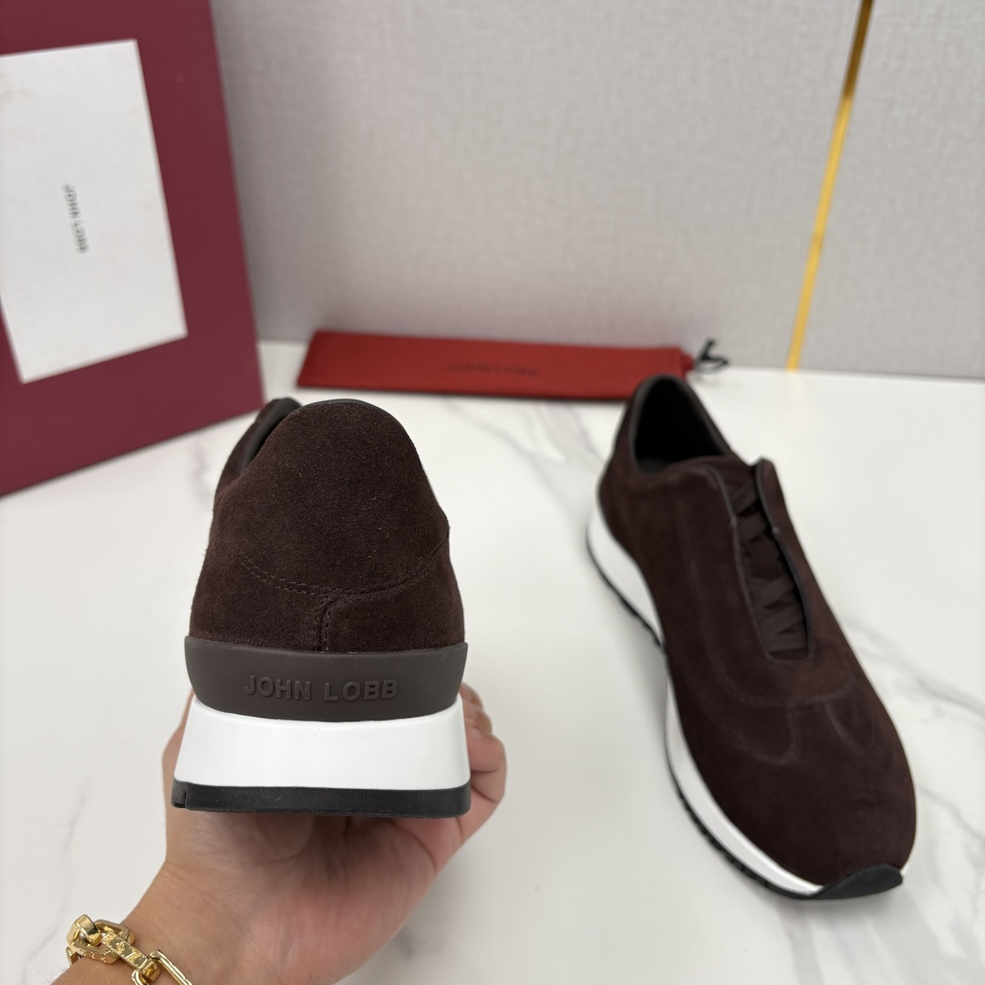 💋💍JL家新品 John Lobb 休闲鞋男士轻奢运动鞋 官方 10,300 作为爱马-仕旗下顶级鞋履品