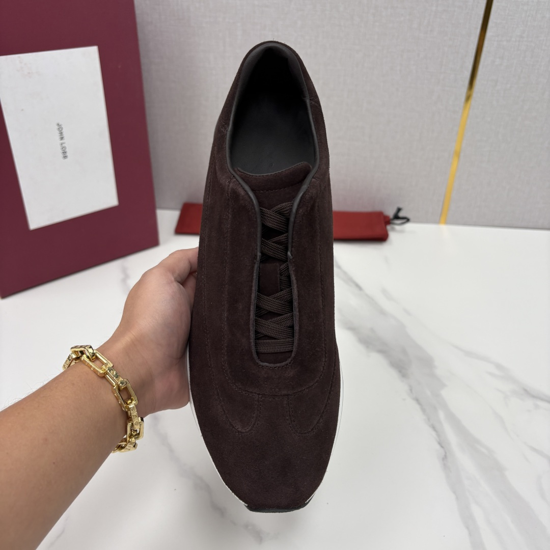 💋💍JL家新品 John Lobb 休闲鞋男士轻奢运动鞋 官方 10,300 作为爱马-仕旗下顶级鞋履品